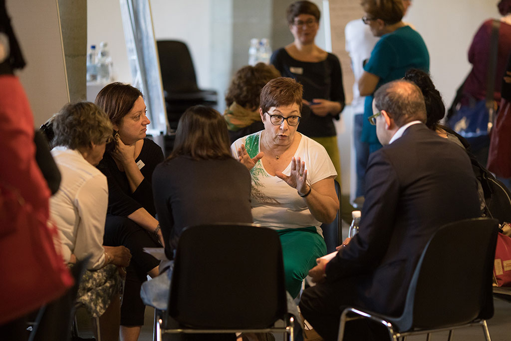 Le discussioni al open space